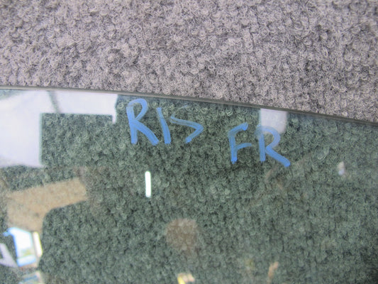 10-15 Lexus IS350 IS250 Convertible Rear Right Side Quarter Window Glass OEM