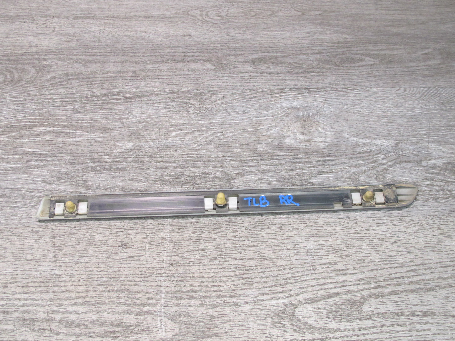 2001-2006 BMW E46 M3 S54 Rear Right & Left Side Quarter Panel Molding Set Silver