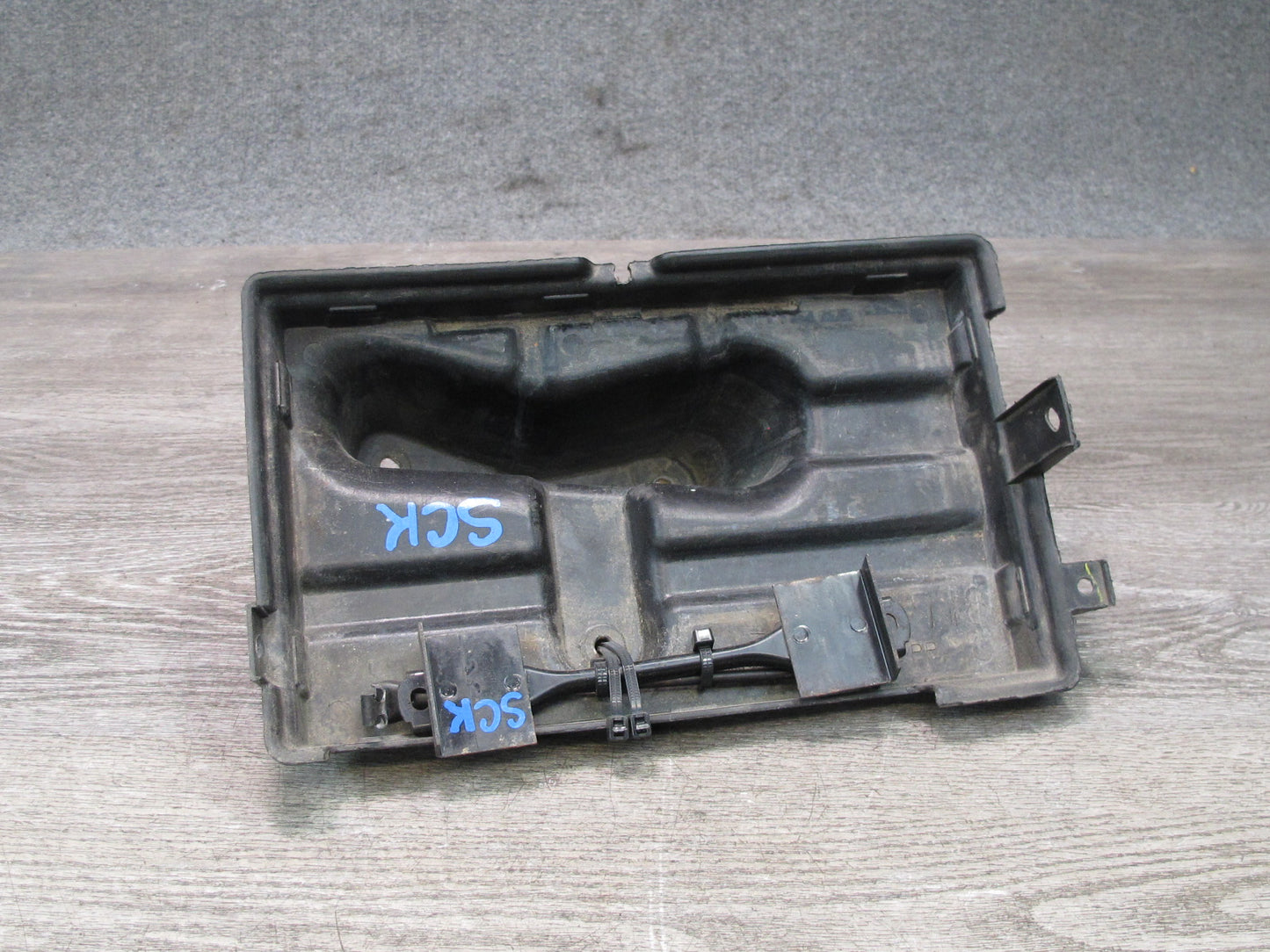 02-10 Lexus Z40 SC430 Battery Tray Holder Support Panel w Bracket OEM