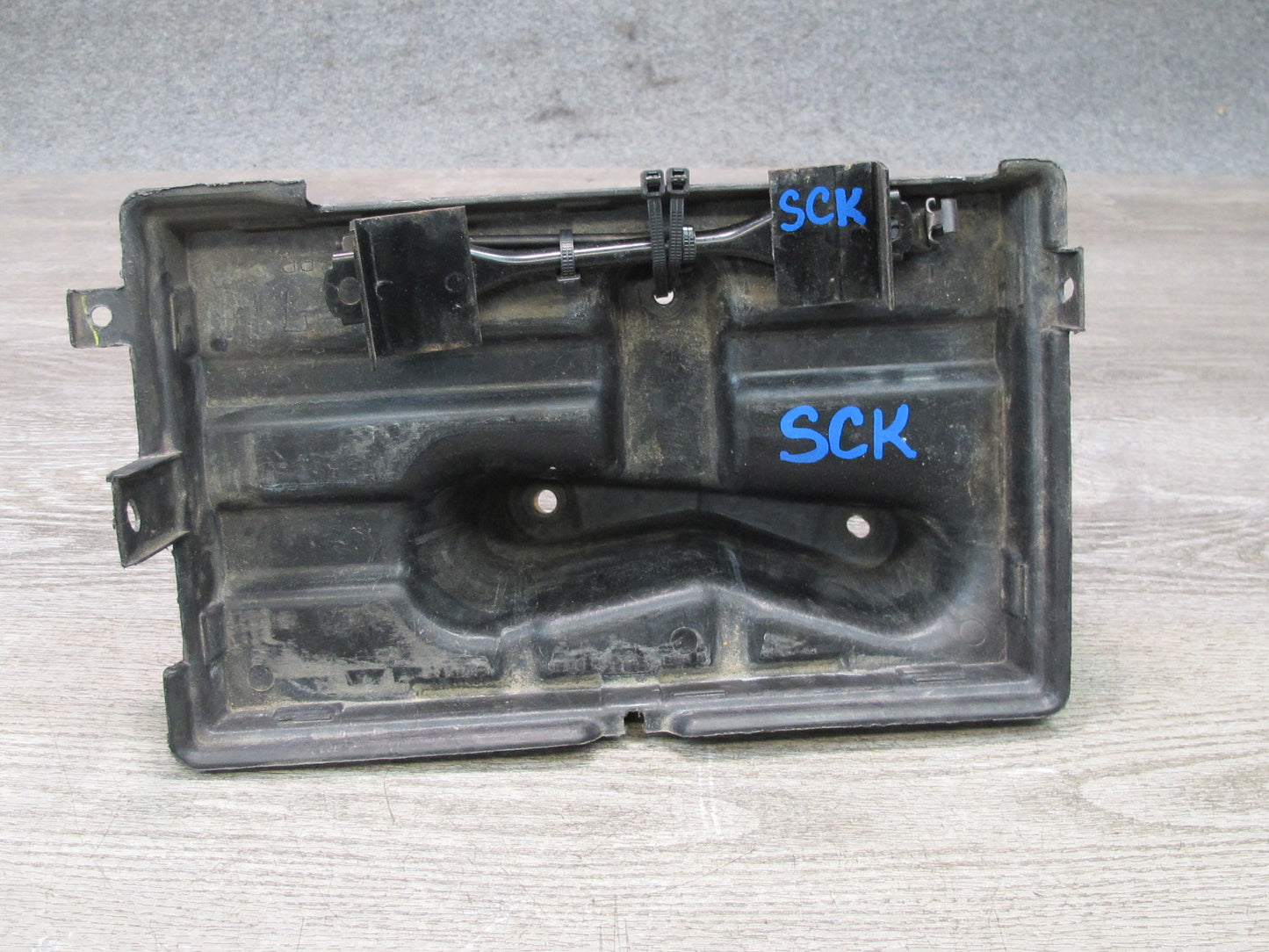 02-10 Lexus Z40 SC430 Battery Tray Holder Support Panel w Bracket OEM