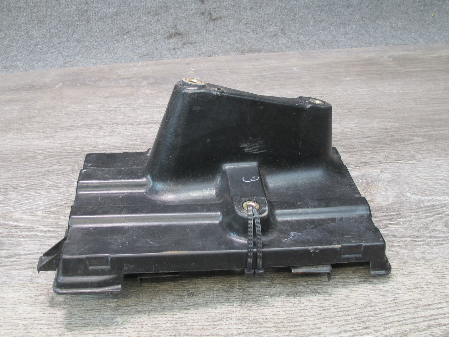 02-10 Lexus Z40 SC430 Battery Tray Holder Support Panel w Bracket OEM
