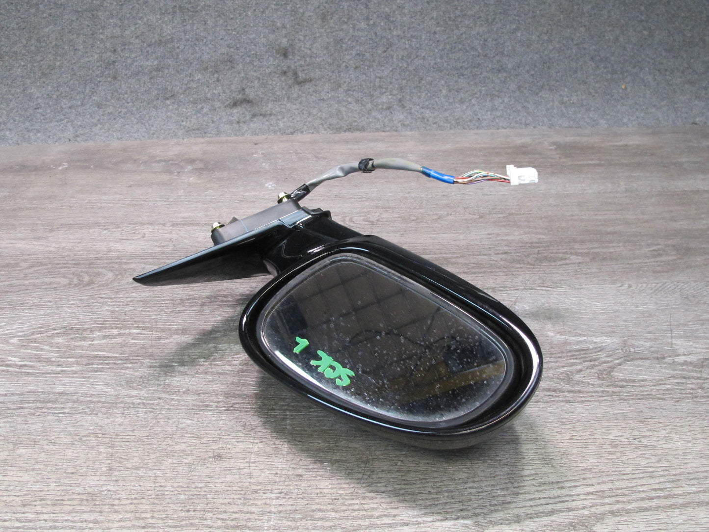 02-05 Lexus SC430 Left Door Side View Exterior Heated Memory Mirror Black OEM