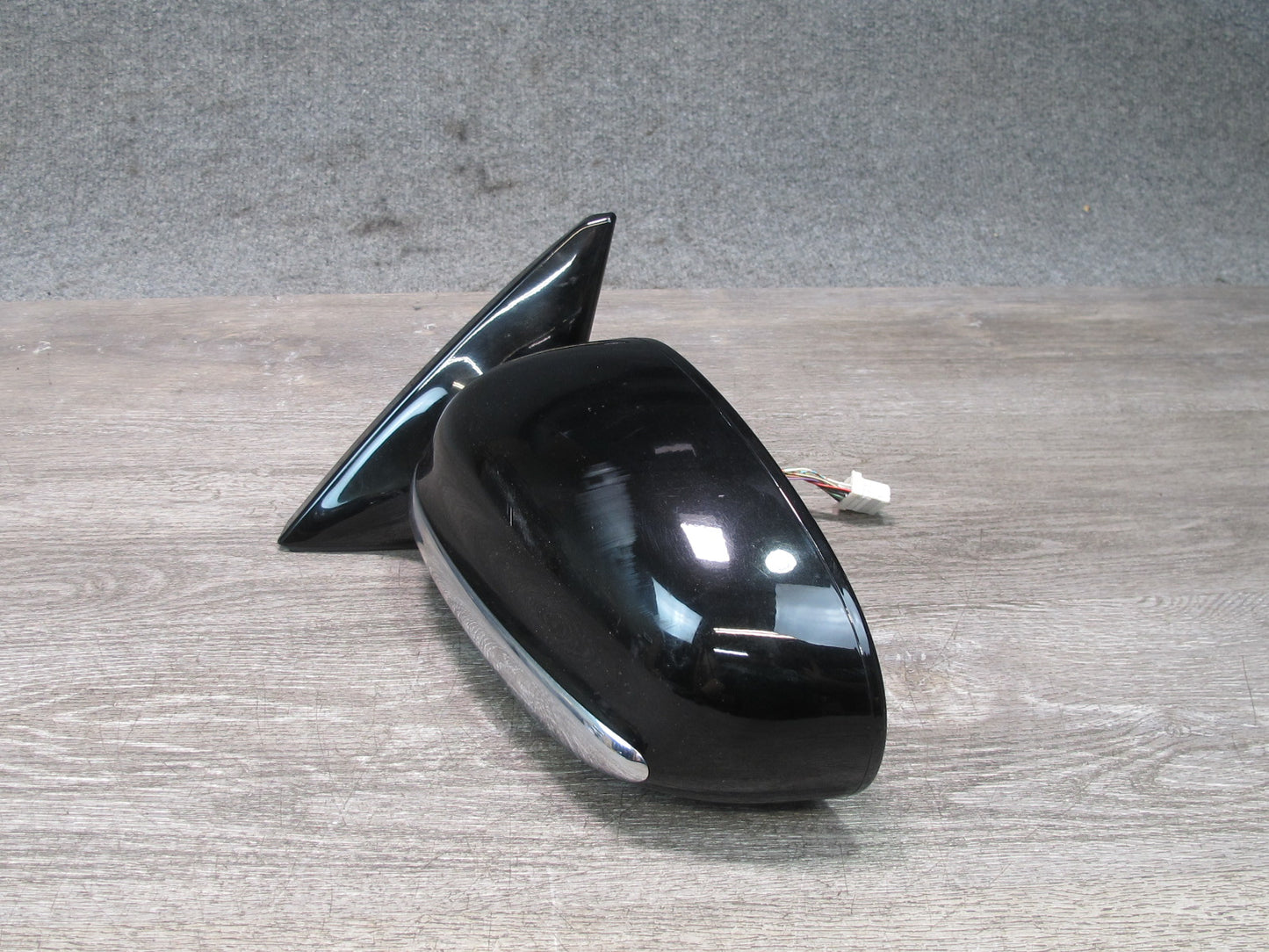 02-05 Lexus SC430 Left Door Side View Exterior Heated Memory Mirror Black OEM