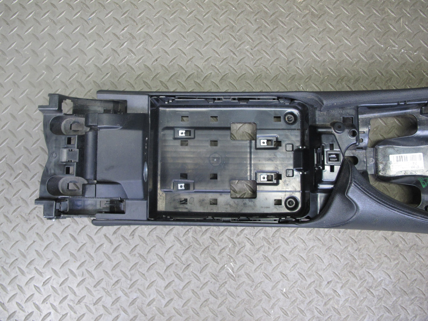 09-16 BMW E89 Z4 Center Console Trim Cover Panel Black OEM