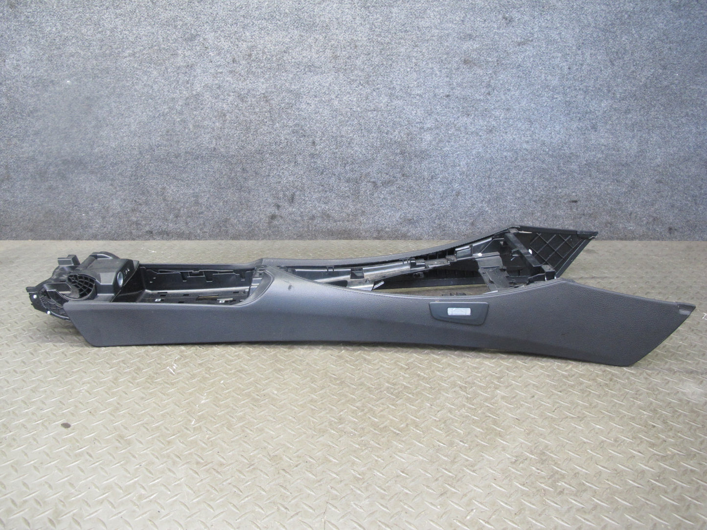 09-16 BMW E89 Z4 Center Console Trim Cover Panel Black OEM