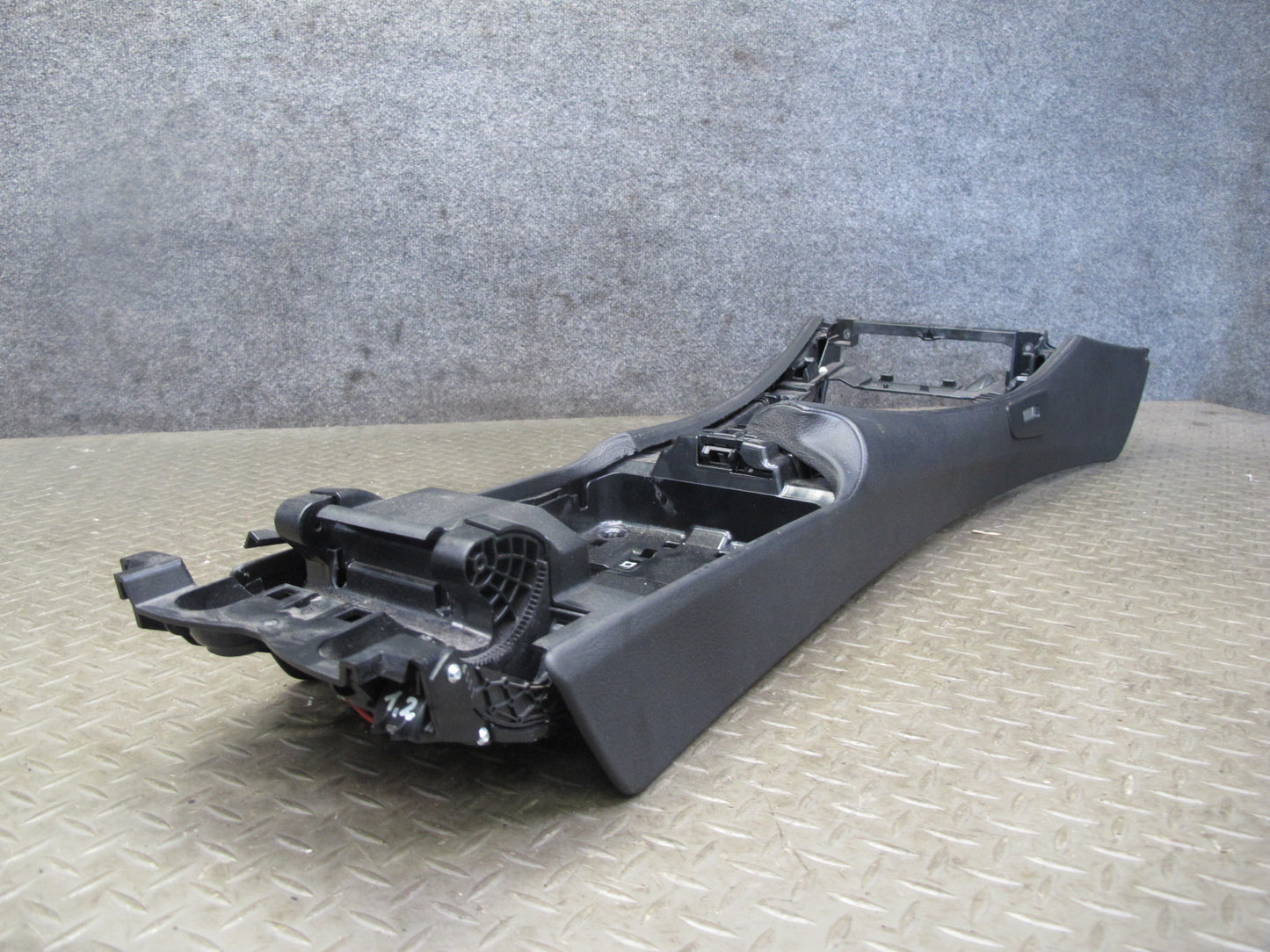 09-16 BMW E89 Z4 Center Console Trim Cover Panel Black OEM