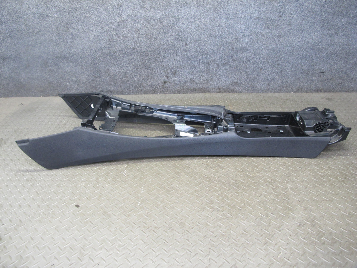 09-16 BMW E89 Z4 Center Console Trim Cover Panel Black OEM