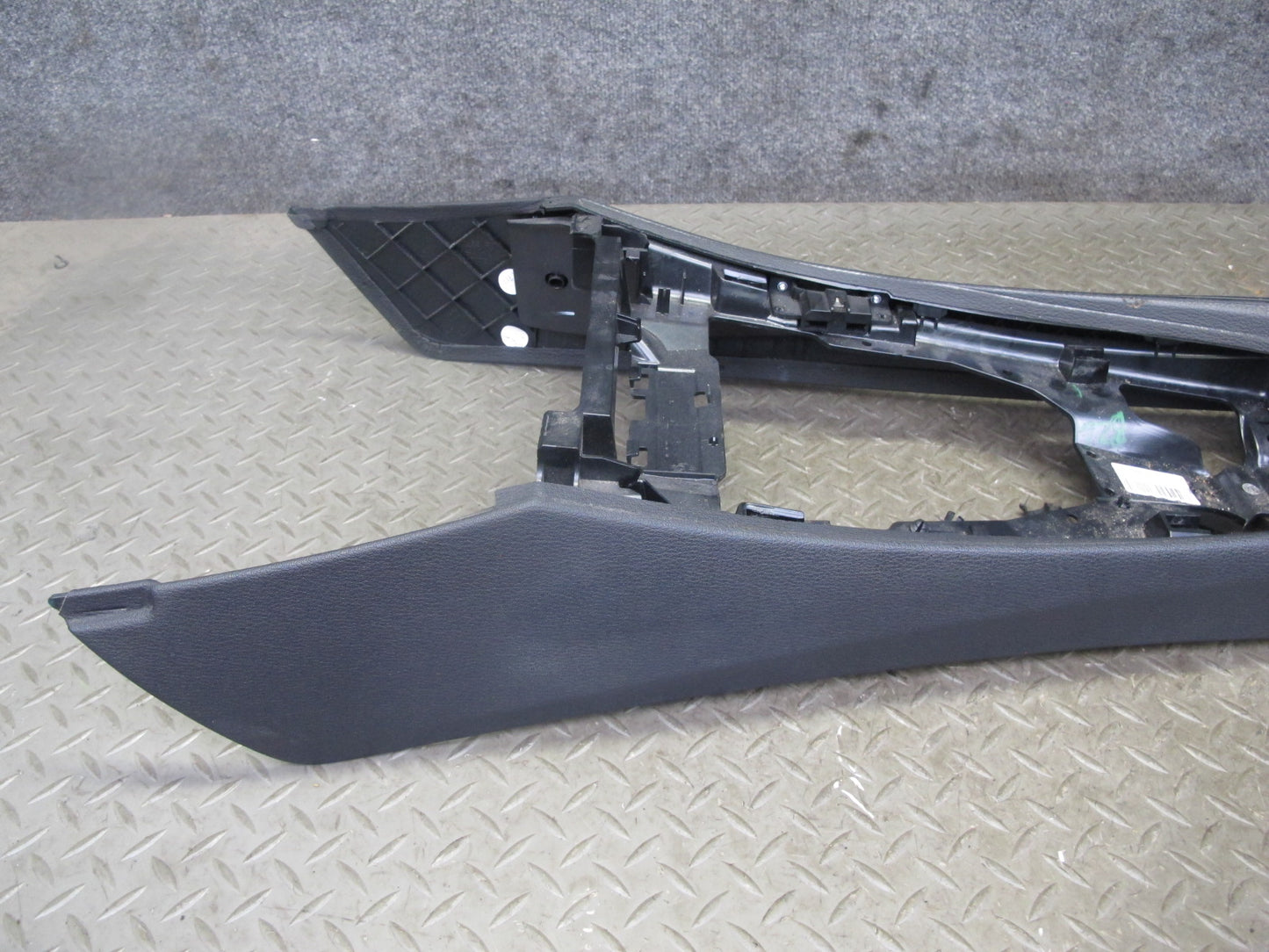 09-16 BMW E89 Z4 Center Console Trim Cover Panel Black OEM