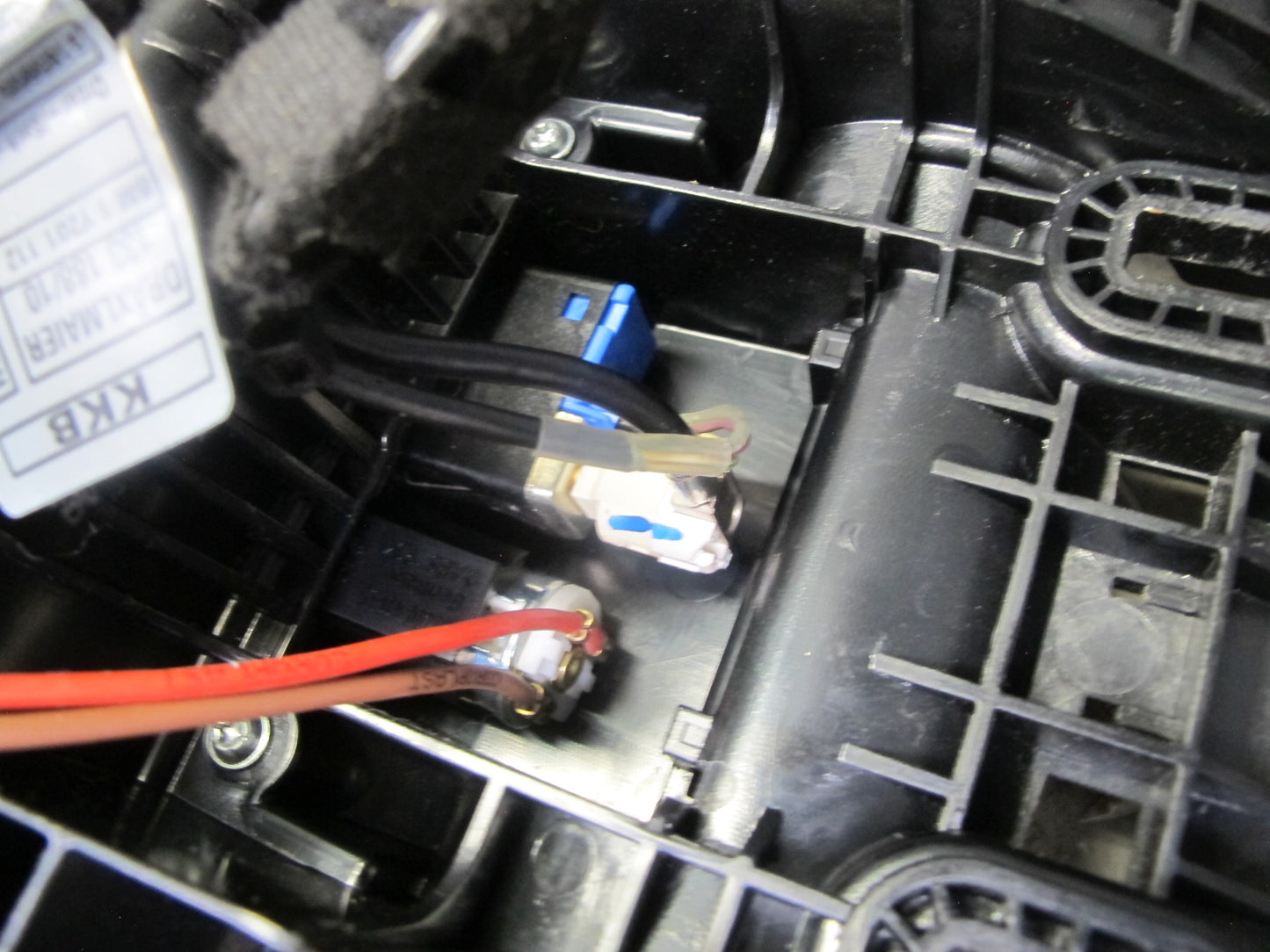 09-16 BMW E89 Z4 Center Console Trim Cover Panel Black OEM