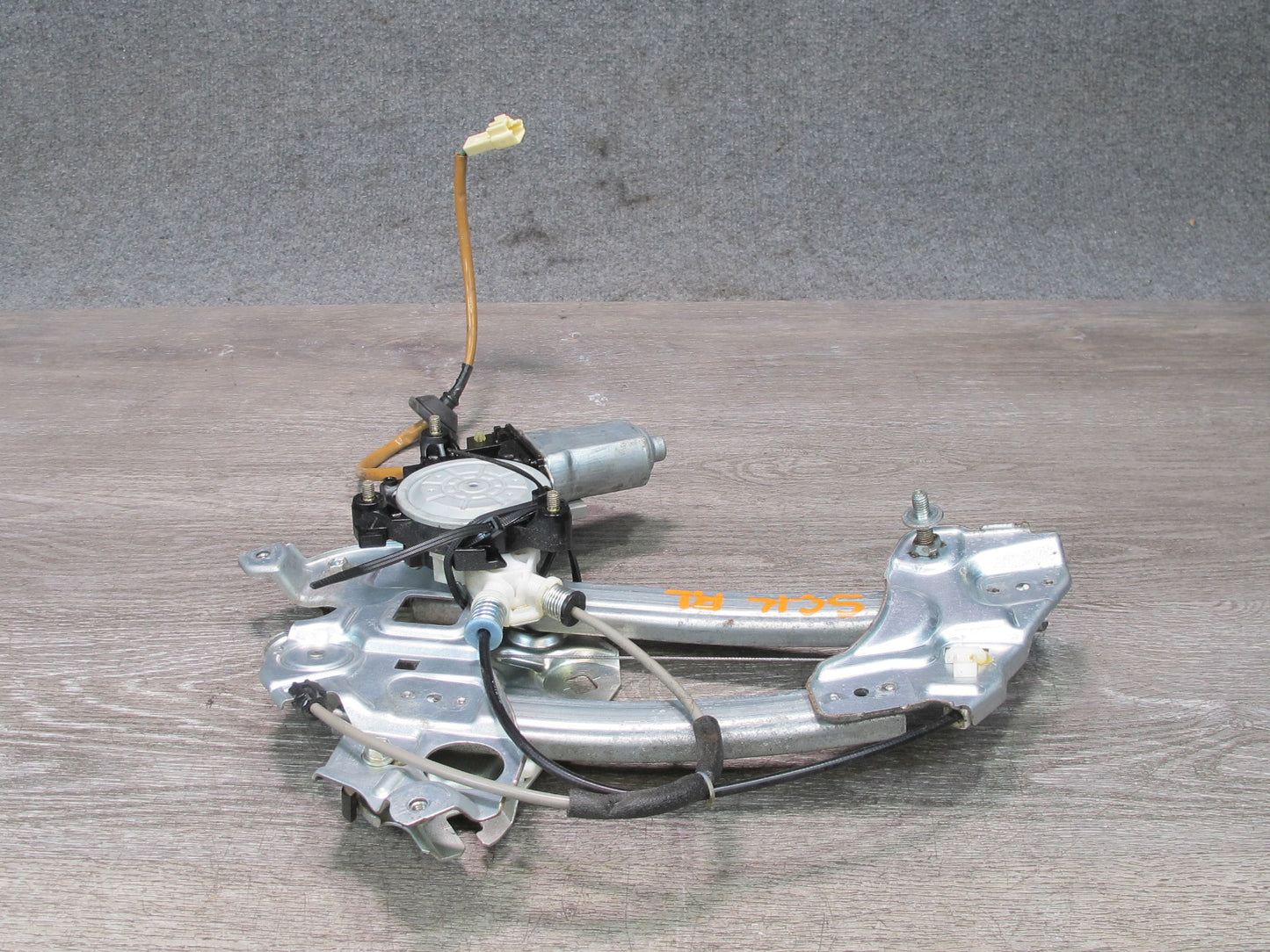 02-10 Lexus Z40 SC430 Rear Left Quarter Window Regulator w Motor OEM