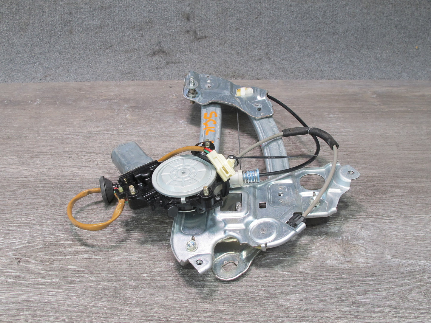 02-10 Lexus Z40 SC430 Rear Left Quarter Window Regulator w Motor OEM
