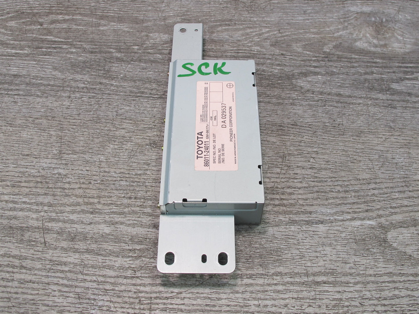 02-10 Lexus Z40 SC430 GPS Navigation Amplifier Module AMP 86011-24011 OEM