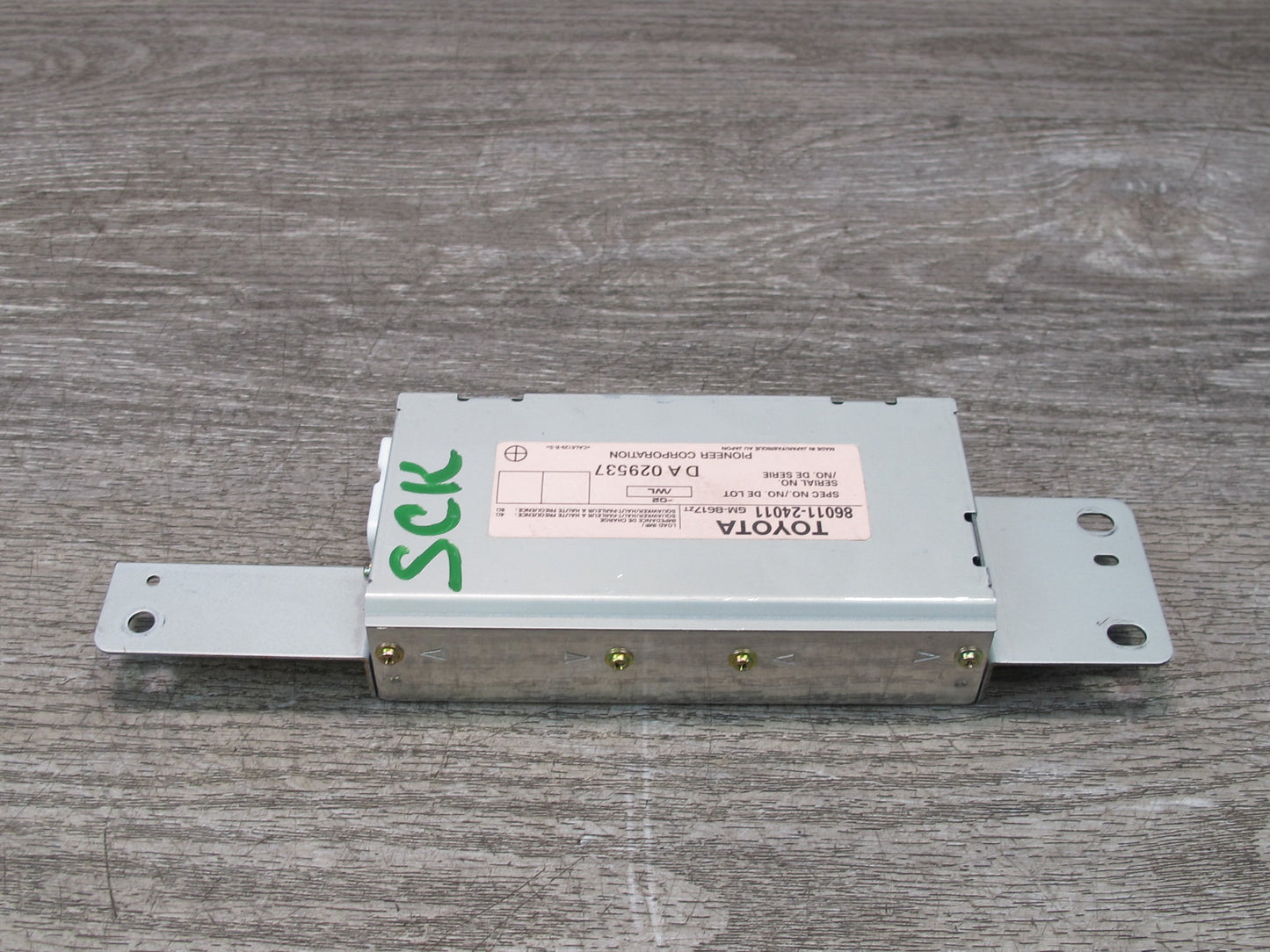 02-10 Lexus Z40 SC430 GPS Navigation Amplifier Module AMP 86011-24011 OEM