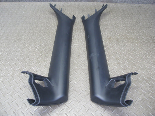 09-16 BMW E89 Z4 Set of 2 Front Interior A Pillar Trim Cover Panel OEM