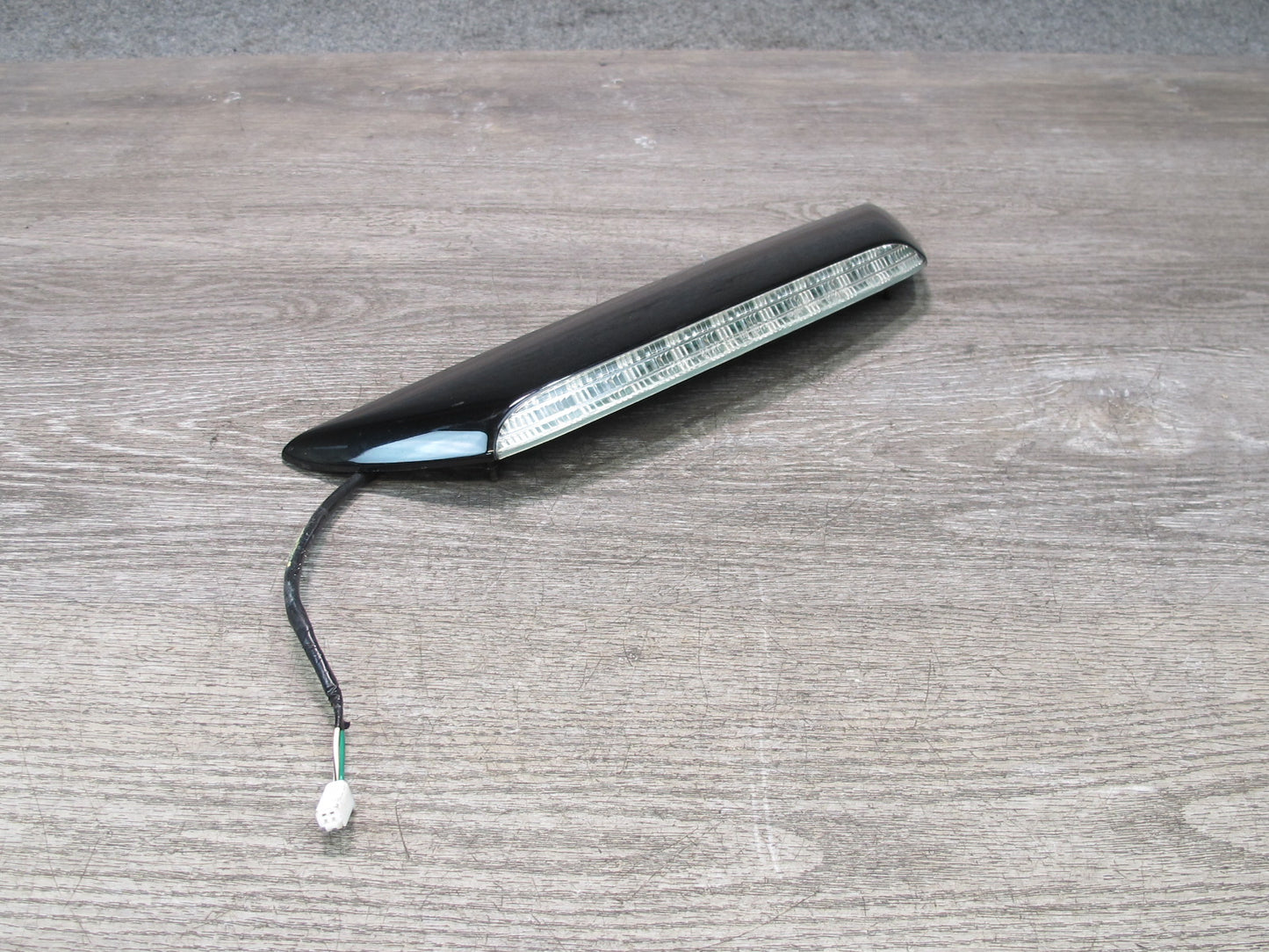 02-10 Lexus Z40 SC430 Rear Trunk Third 3RD Brake Light Lamp Black OEM