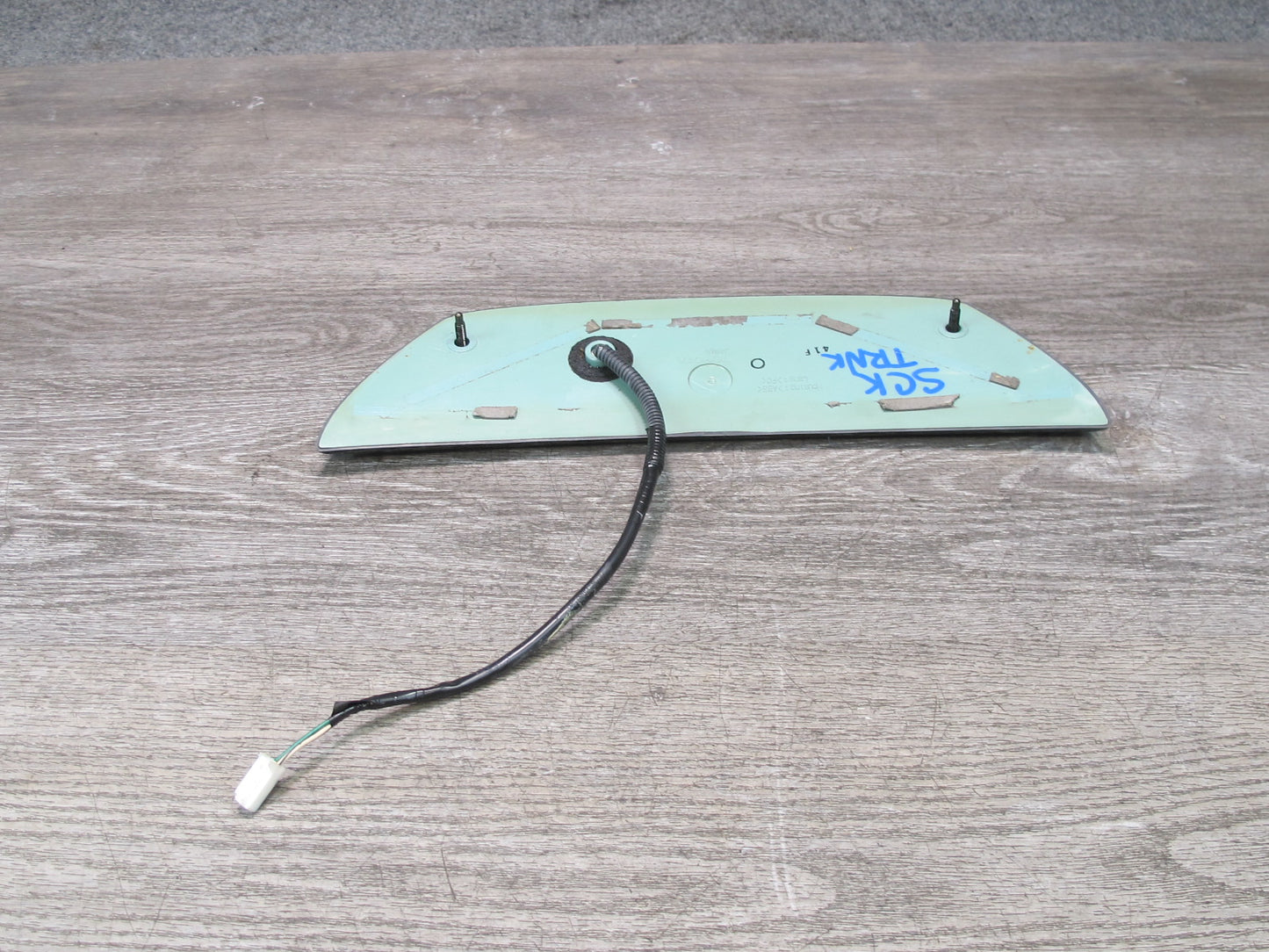 02-10 Lexus Z40 SC430 Rear Trunk Third 3RD Brake Light Lamp Black OEM