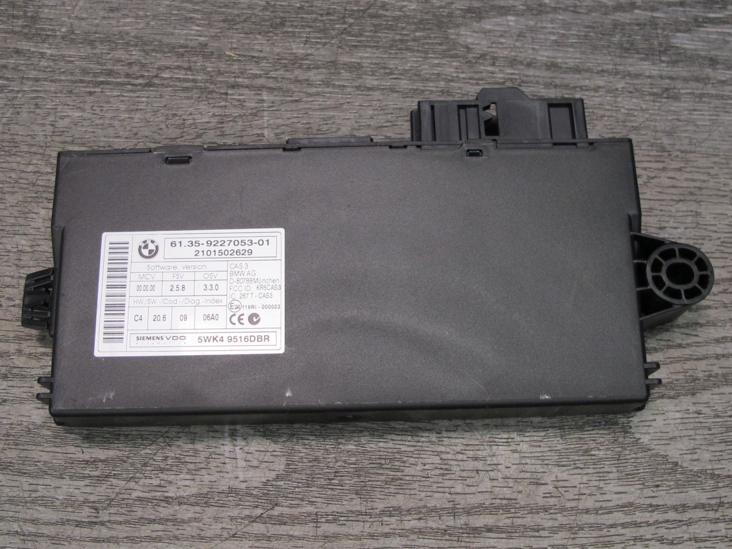 10-16 BMW E89 Z4 N54 Engine ECU DME CAS3 Lock Cylinder Glove Handle KEY Set OEM