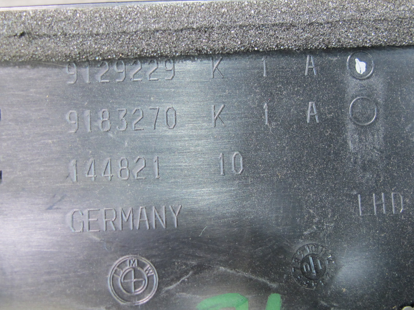 09-13 BMW E89 Z4 Set of 3 Front Left Center Right Dash A/C Air Vent Grille OEM