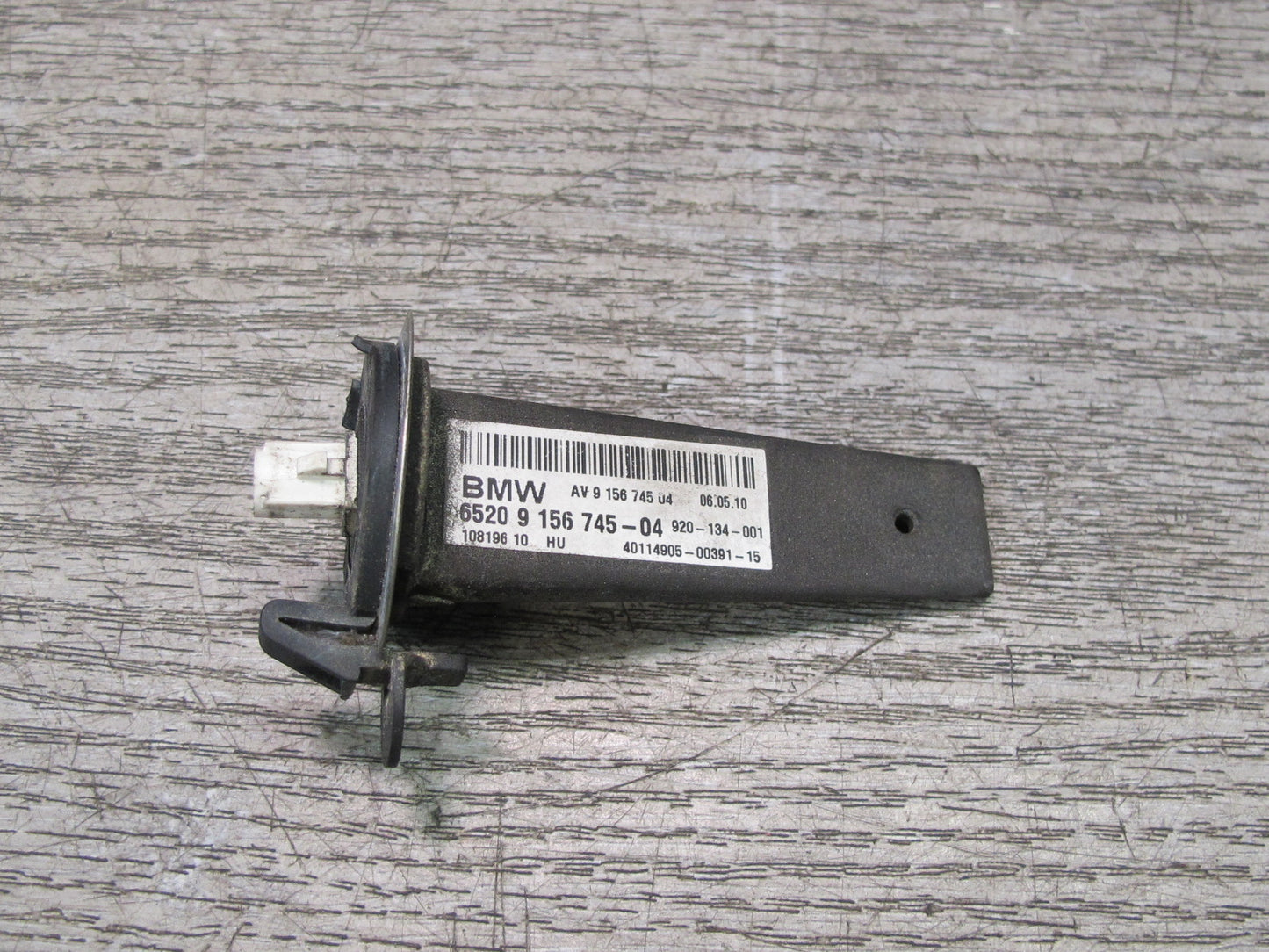 09-16 BMW E89 Z4 Rear Bumper Telephone Antenna 9156745 OEM