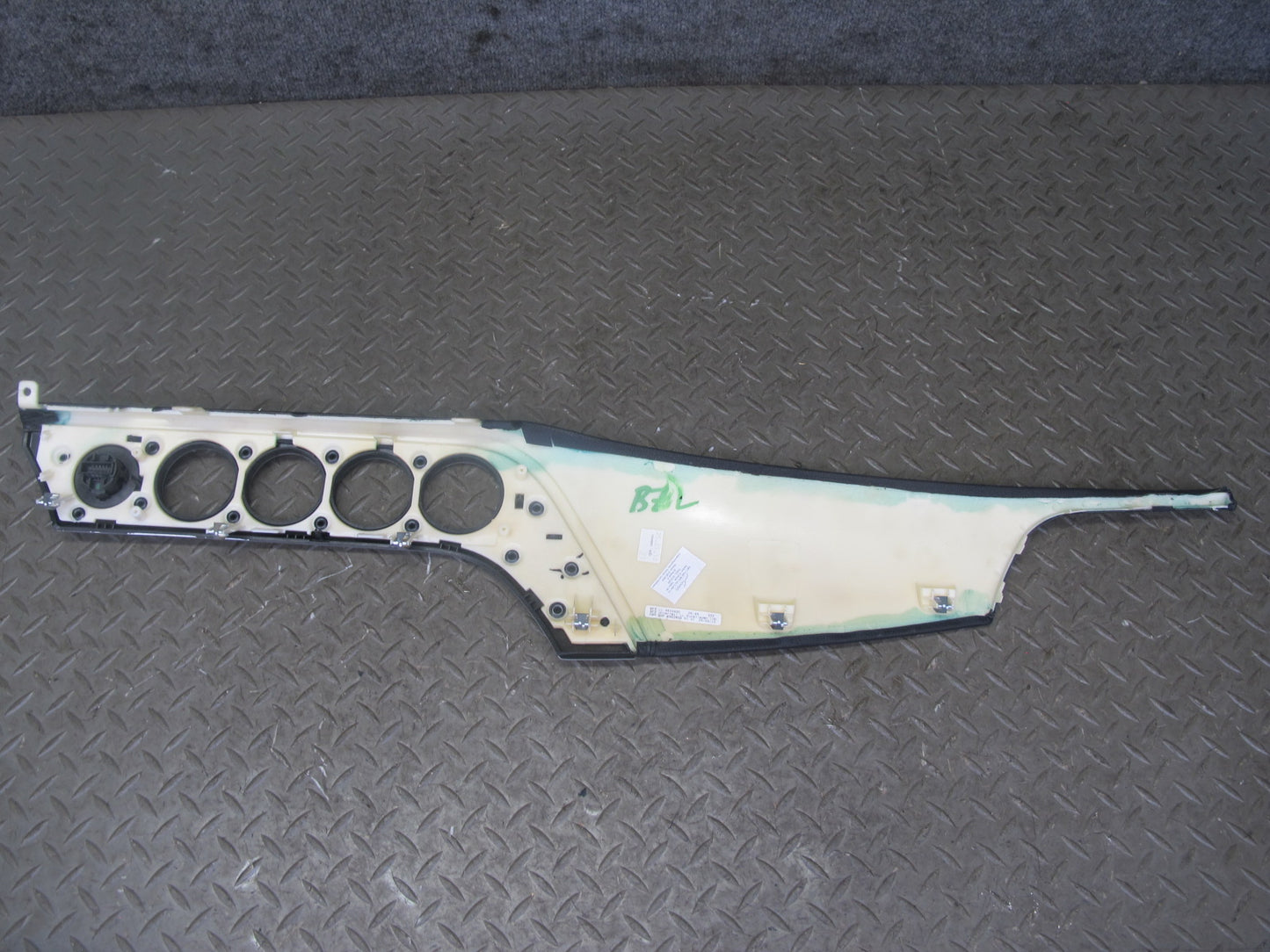 11-16 BMW E89 Z4 Dash Door Console Trim Bezel Panel Brushed Aluminium Set OEM