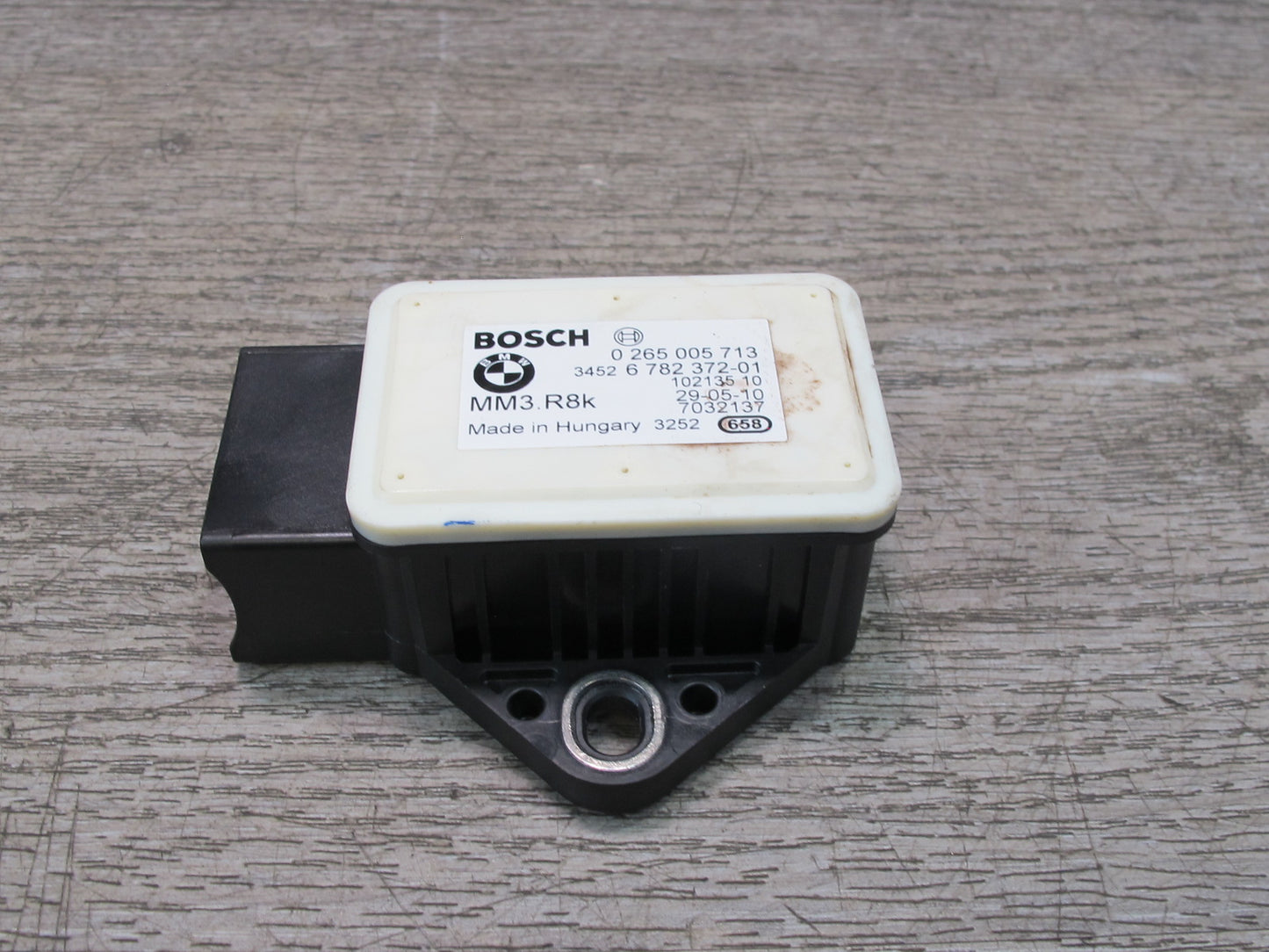09-16 BMW E89 Z4 YAW Turn Rate Acceleration Speed Sensor 6782372 OEM