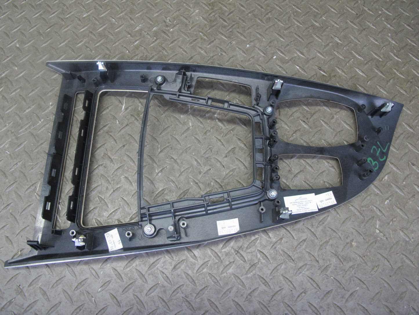 11-16 BMW E89 Z4 Dash Door Console Trim Bezel Panel Brushed Aluminium Set OEM