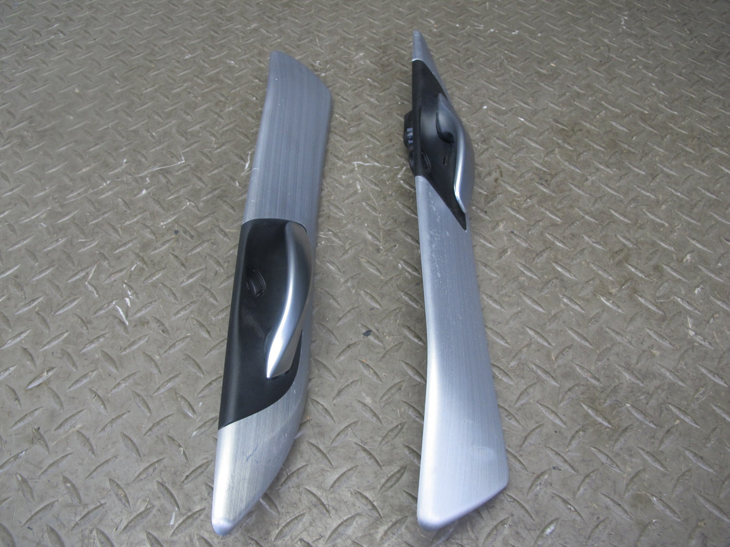 11-16 BMW E89 Z4 Dash Door Console Trim Bezel Panel Brushed Aluminium Set OEM