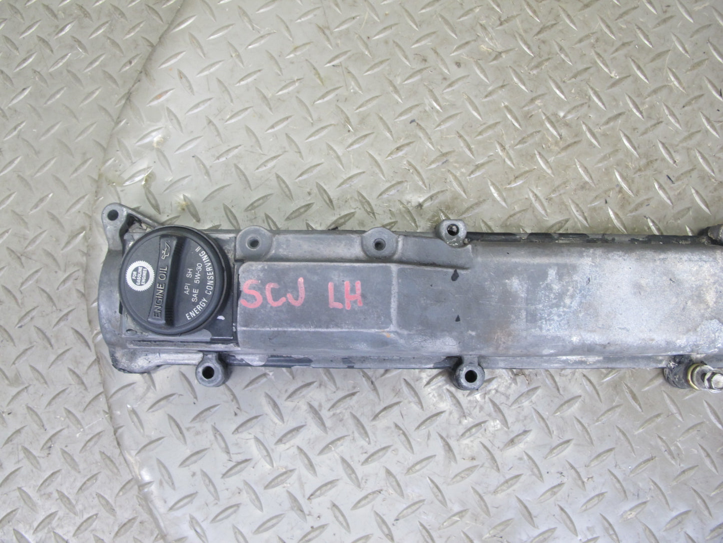 92-97 Lexus SC300 2JZGE 3.0L Set of 3 Engine Cylinder Head Valve Cover OEM