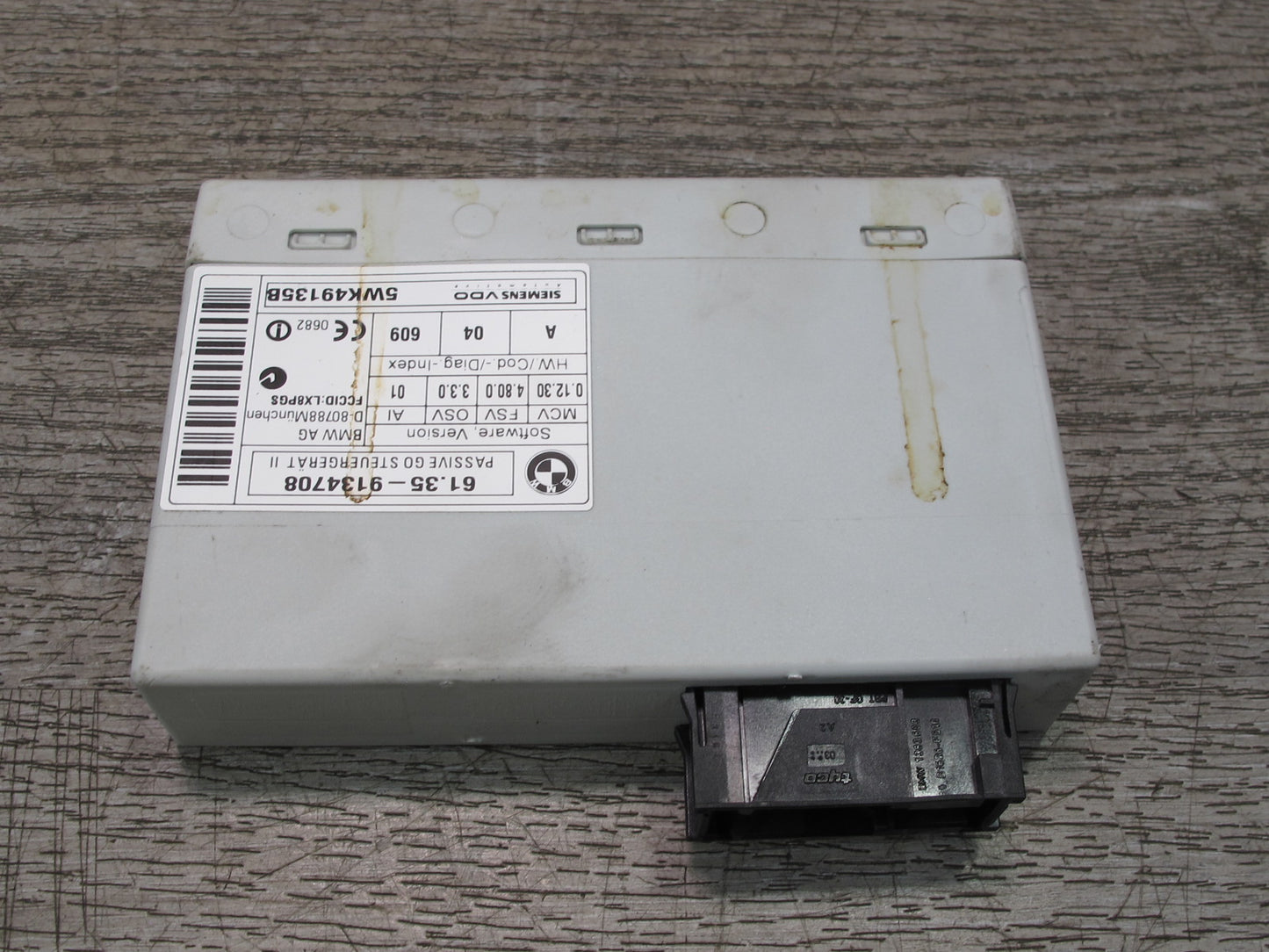 09-16 BMW E89 Z4 Keyless Entry Passive GO Control Module 9134708 OEM