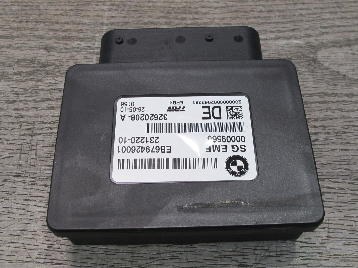 09-16 BMW E89 Z4 EMF Parking Hand Brake Control Module 6794260 OEM