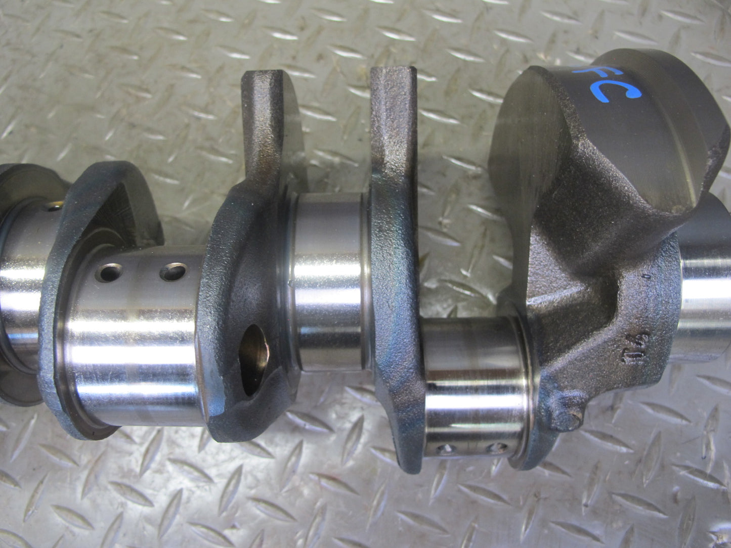 11-16 BMW F12 F13 F10 550i 650i N63 Engine Motor Crankshaft w Bearings 103K OEM
