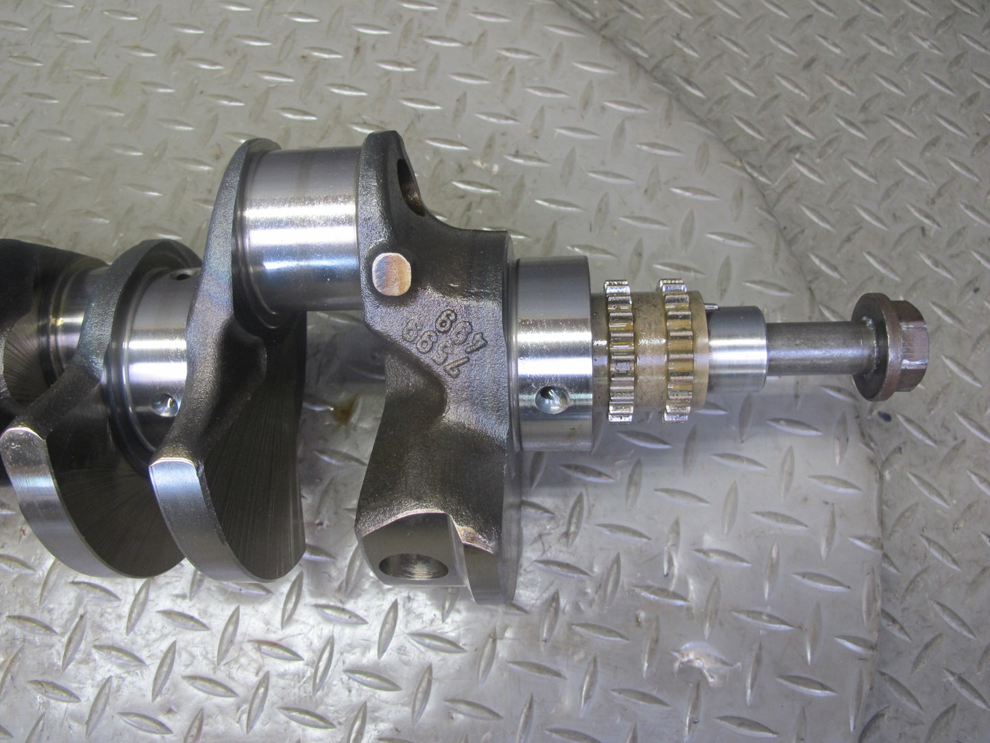 11-16 BMW F12 F13 F10 550i 650i N63 Engine Motor Crankshaft w Bearings 103K OEM