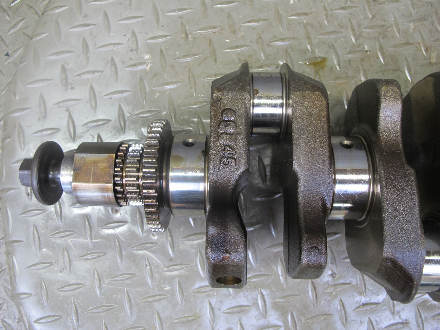 2014-2017 Infiniti QX60 2.5L Hybrid Engine Crankshaft Unit 123k Miles