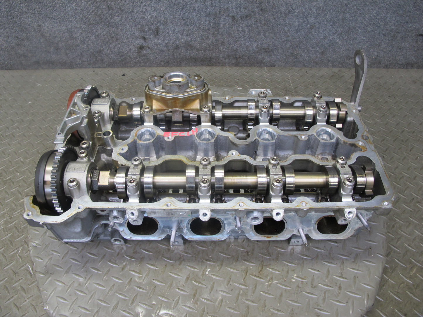 11-13 BMW F10 550i N63 Engine Motor Left Cylinder Head w Camshafts 103K OEM