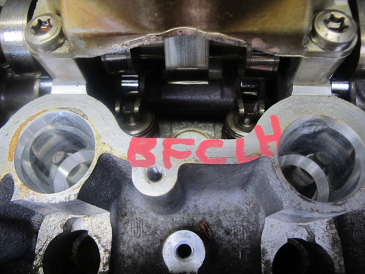 11-13 BMW F10 550i N63 Engine Motor Left Cylinder Head w Camshafts 103K OEM