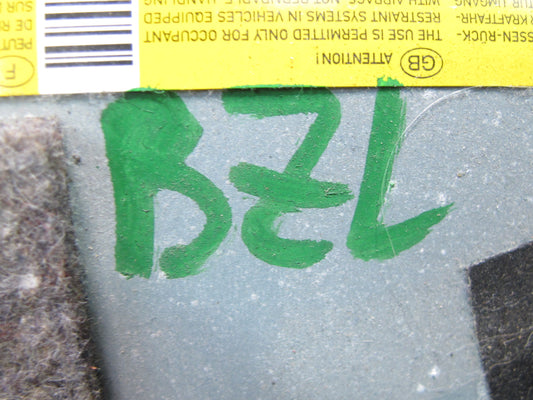 09-16 BMW Z4 E89 ROADSTER FRONT LEFT DRIVER SIDE UNDER DASH KNEE SRS AIRBAG OEM