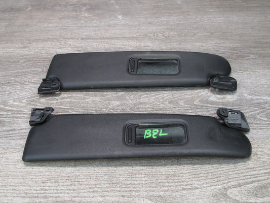 09-16 BMW E89 Z4 Set of 2 Front Left & Right Sun Visor Black OEM