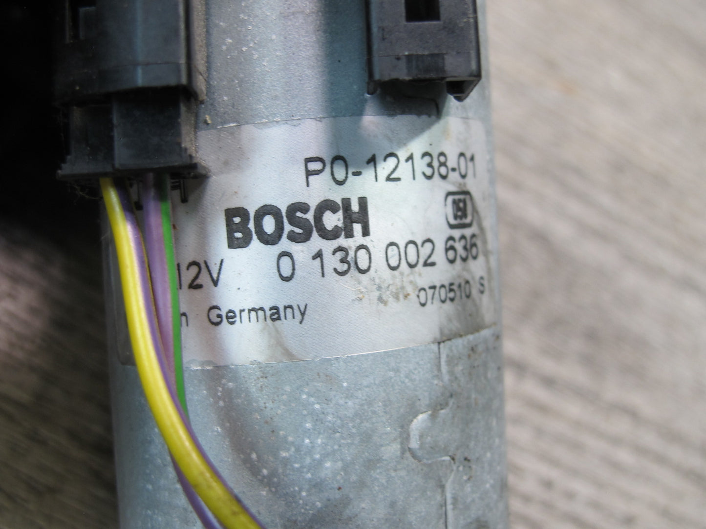 09-16 BMW E89 Z4 Set of 4 Front Right Seat Adjust Motor OEM