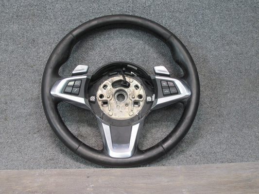 09-16 BMW E89 Z4 Leather Sport Steering w Controls & Paddles OEM