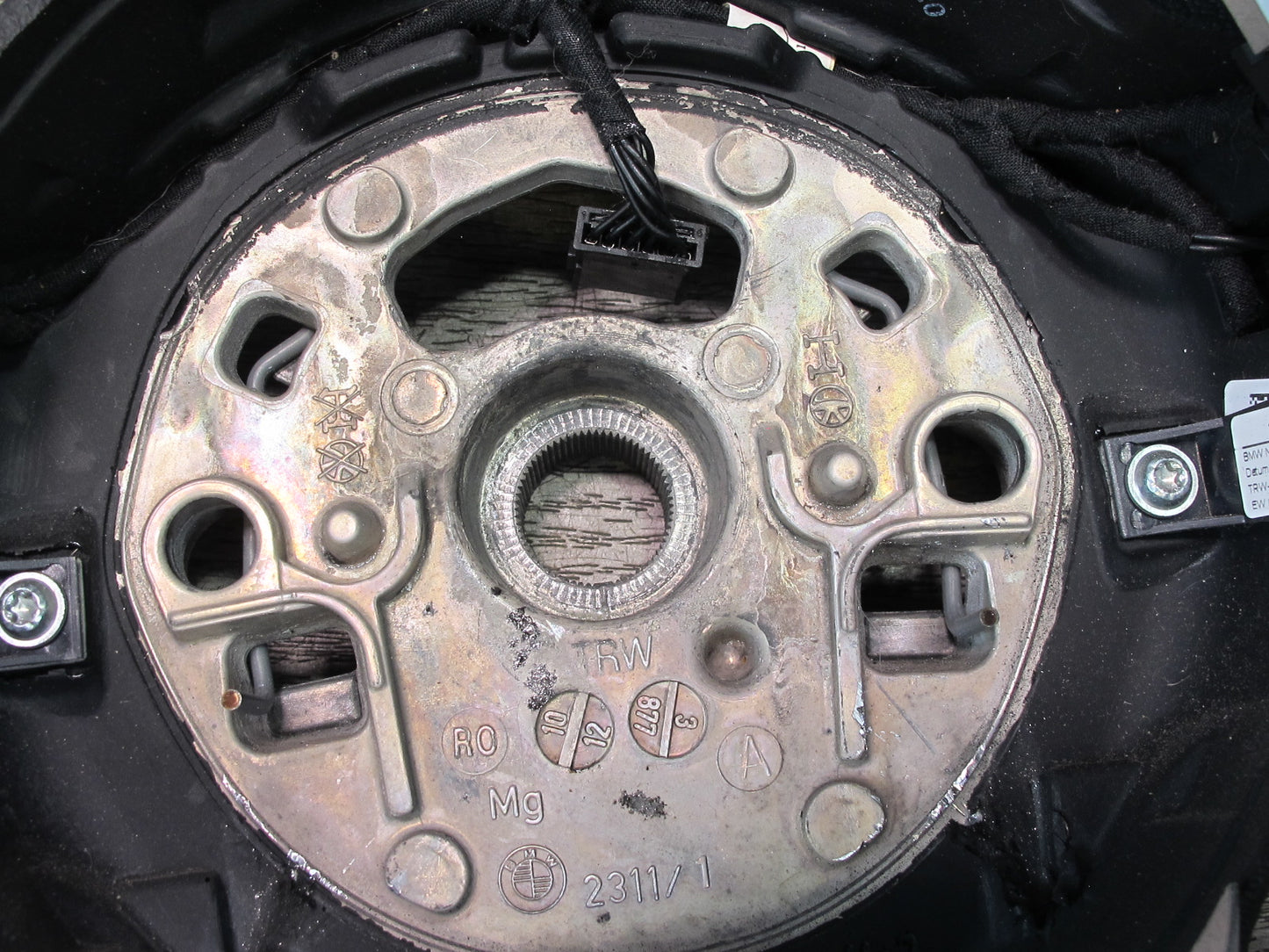 09-16 BMW E89 Z4 Leather Sport Steering w Controls & Paddles OEM