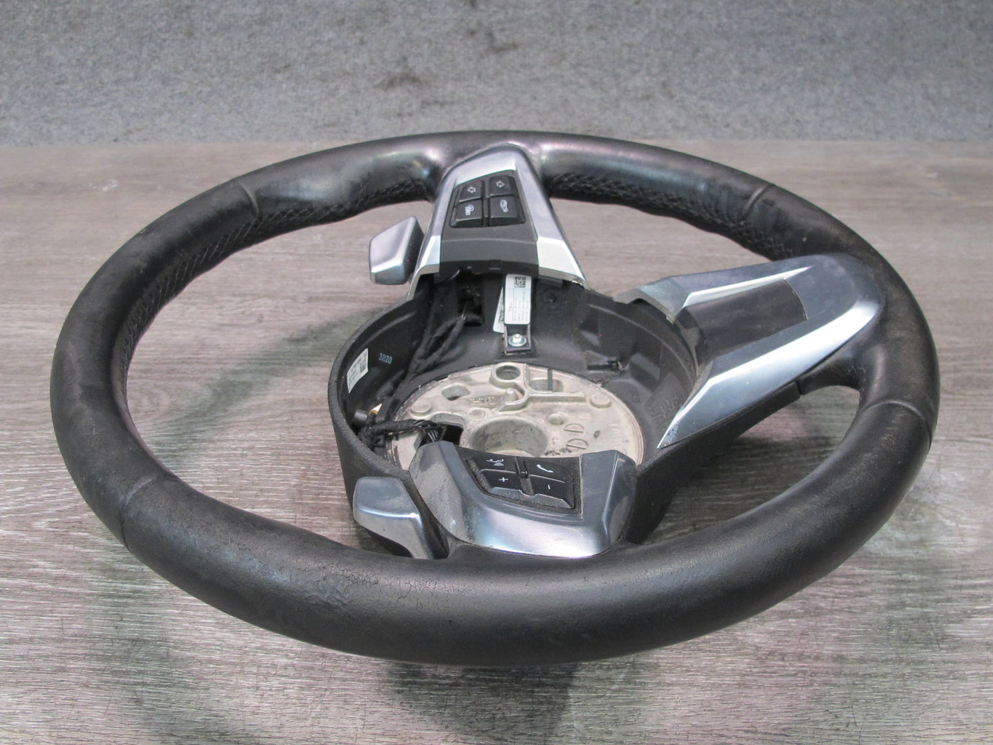 09-16 BMW E89 Z4 Leather Sport Steering w Controls & Paddles OEM