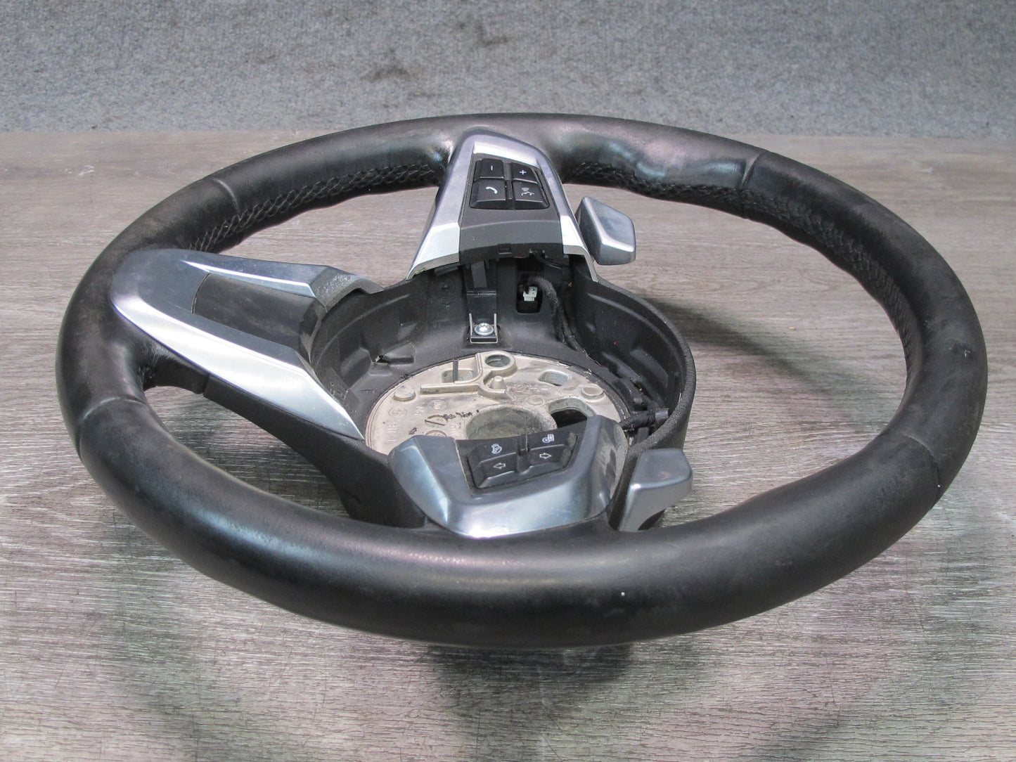 09-16 BMW E89 Z4 Leather Sport Steering w Controls & Paddles OEM