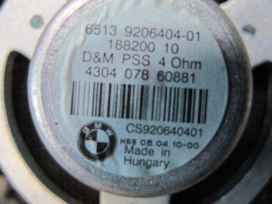 09-16 BMW E89 Z4 Dash Center Hifi Audio Speaker 9206404 OEM