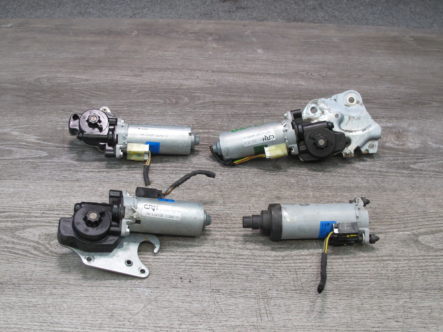 09-16 BMW E89 Z4 Set of 4 Front Left Seat Adjust Motor OEM