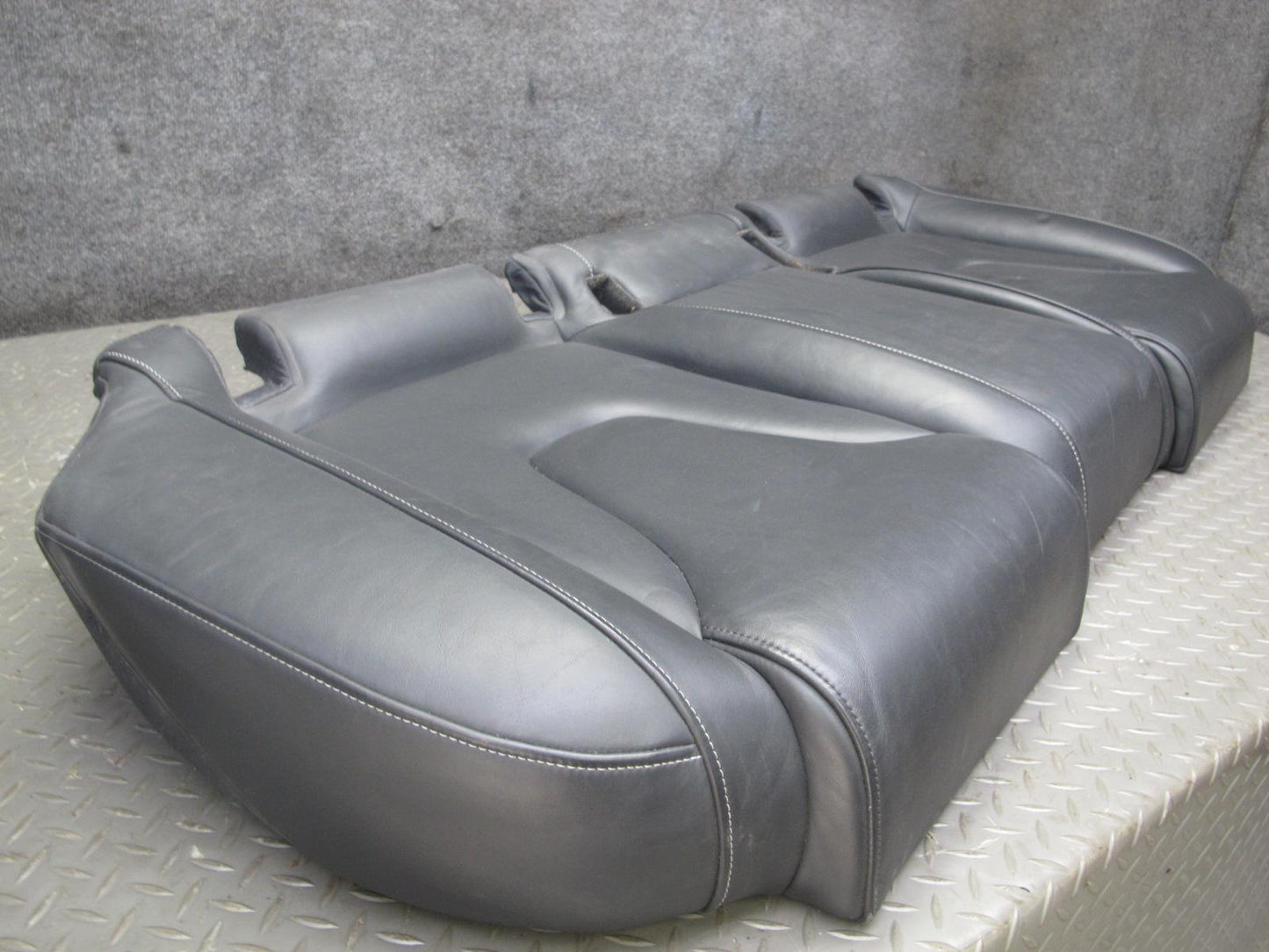 13-16 Audi B8 S4 Front & Rear Leather Sport Heated Seat Set Black OEM