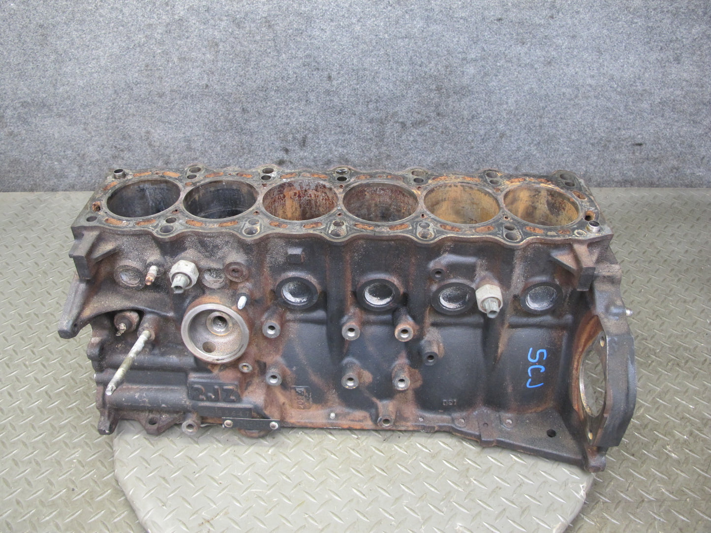 92-97 Lexus JZZ31L SC300 3.0L 2JZGE Engine Motor Cylinder Block Assembly OEM