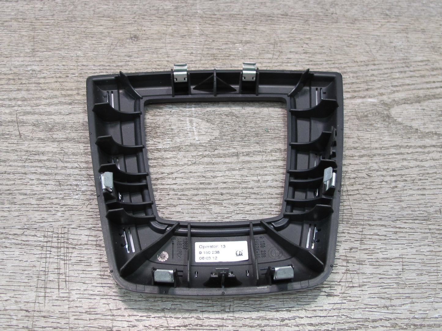 09-16 BMW E89 Z4 Center Console Shifter Trim Bezel Cover Panel 9150238 OEM
