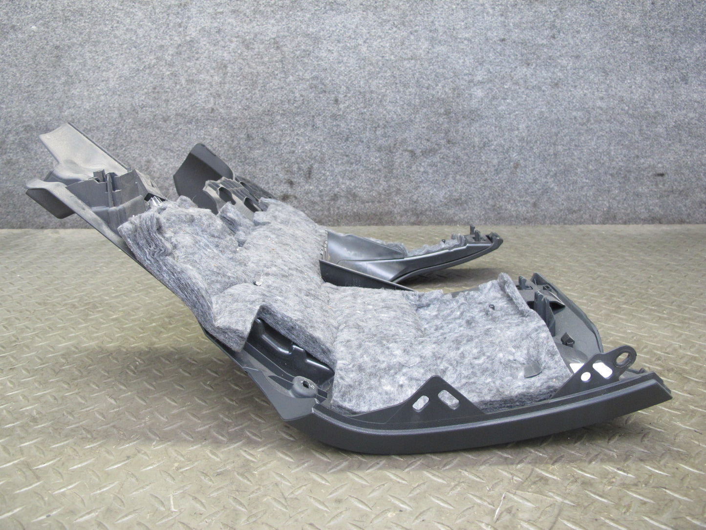 10-16 Audi A4 S4 B8 Dash Left Lower Knee Trim Cover Panel Black 8K1880301B OEM
