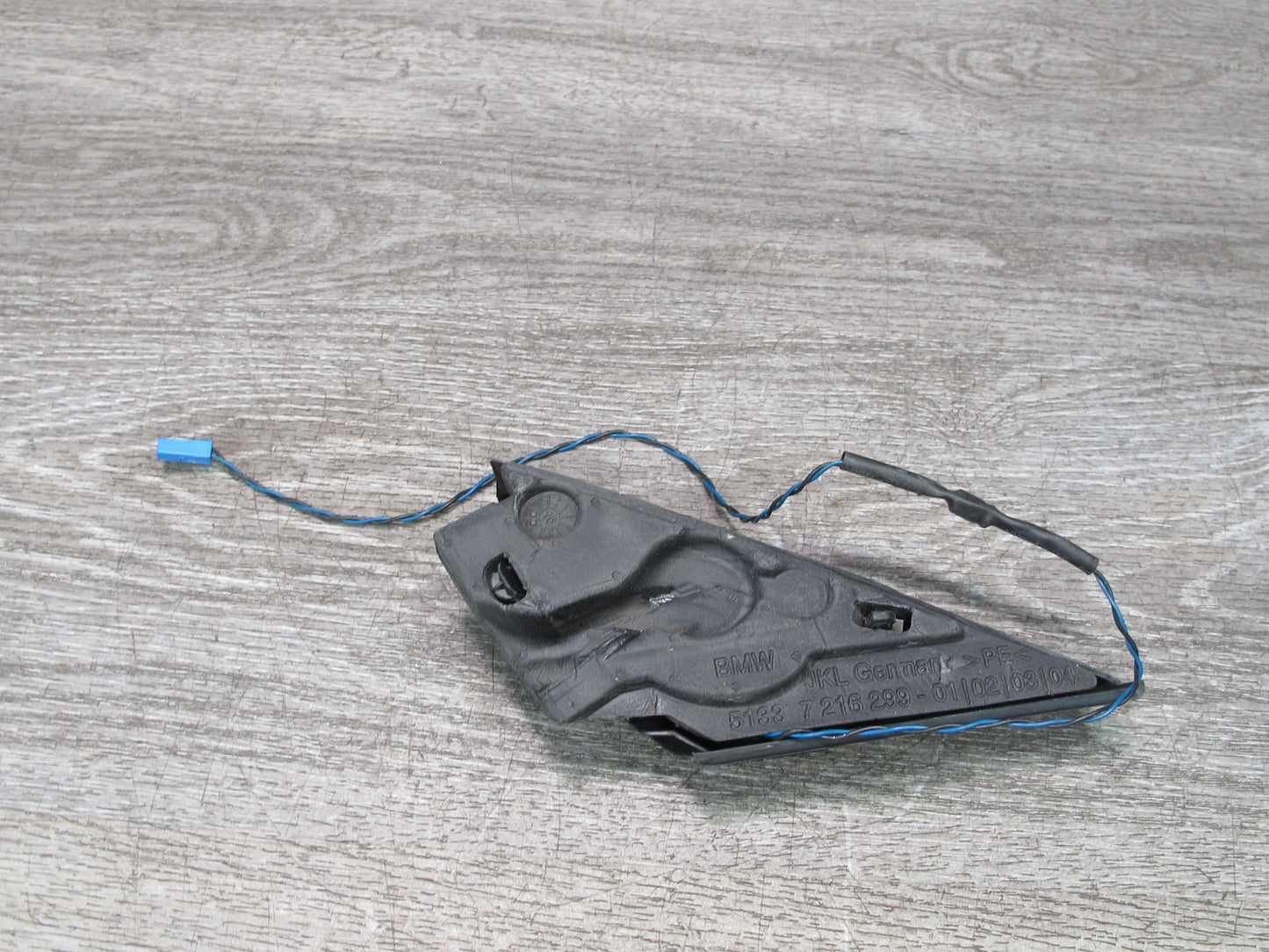 09-16 BMW E89 Z4 Set of 2 Left & Right Door Tweeter Speaker Trim Panel OEM