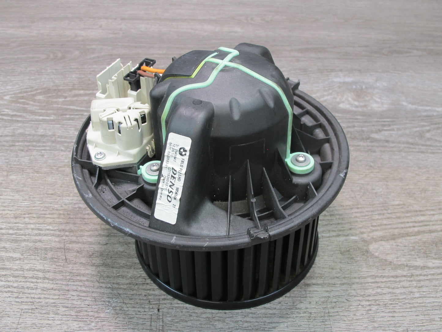 09-16 BMW E89 Z4 A/C Heater Blower Motor Fan w Resistor OEM